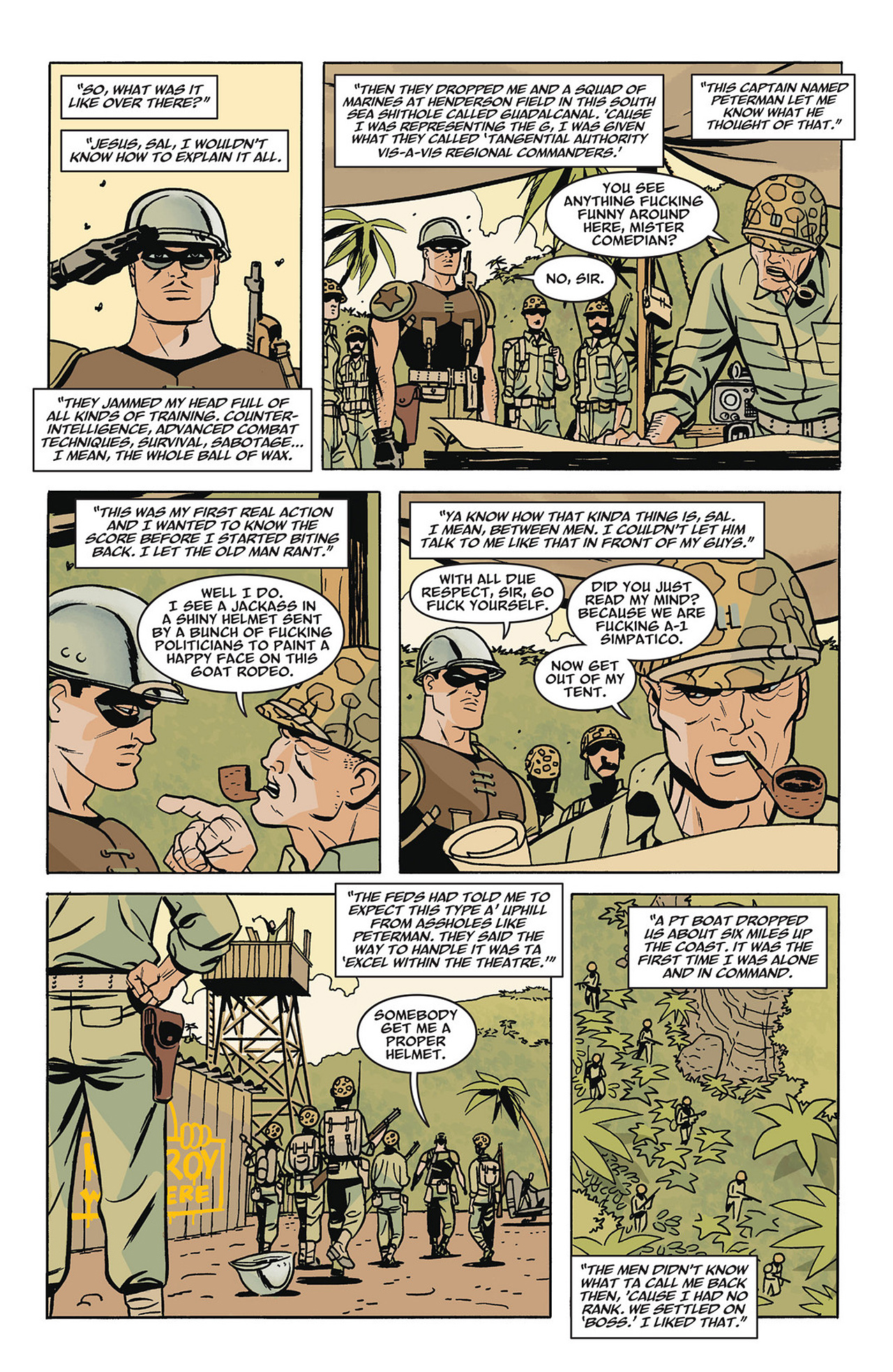 Read online Before Watchmen: Minutemen comic -  Issue #4 - 16