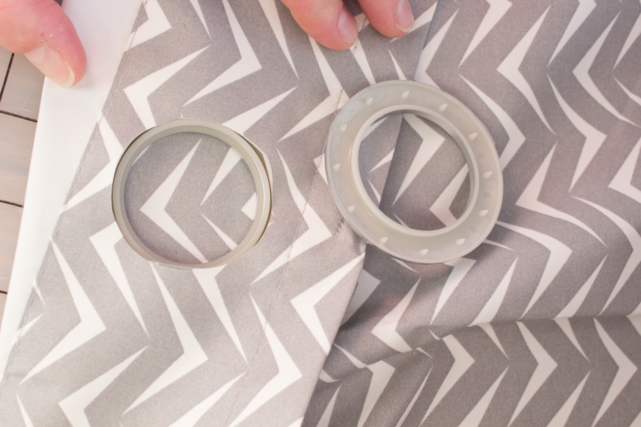 How to Add Grommets to Store Bought Curtains Naturally Creative Mama