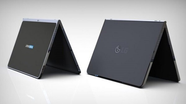 شركة LG تسجل براءة اختراع لجهاز لوحي جديد مع غطاء ولوحة مفاتيح لاسلكية