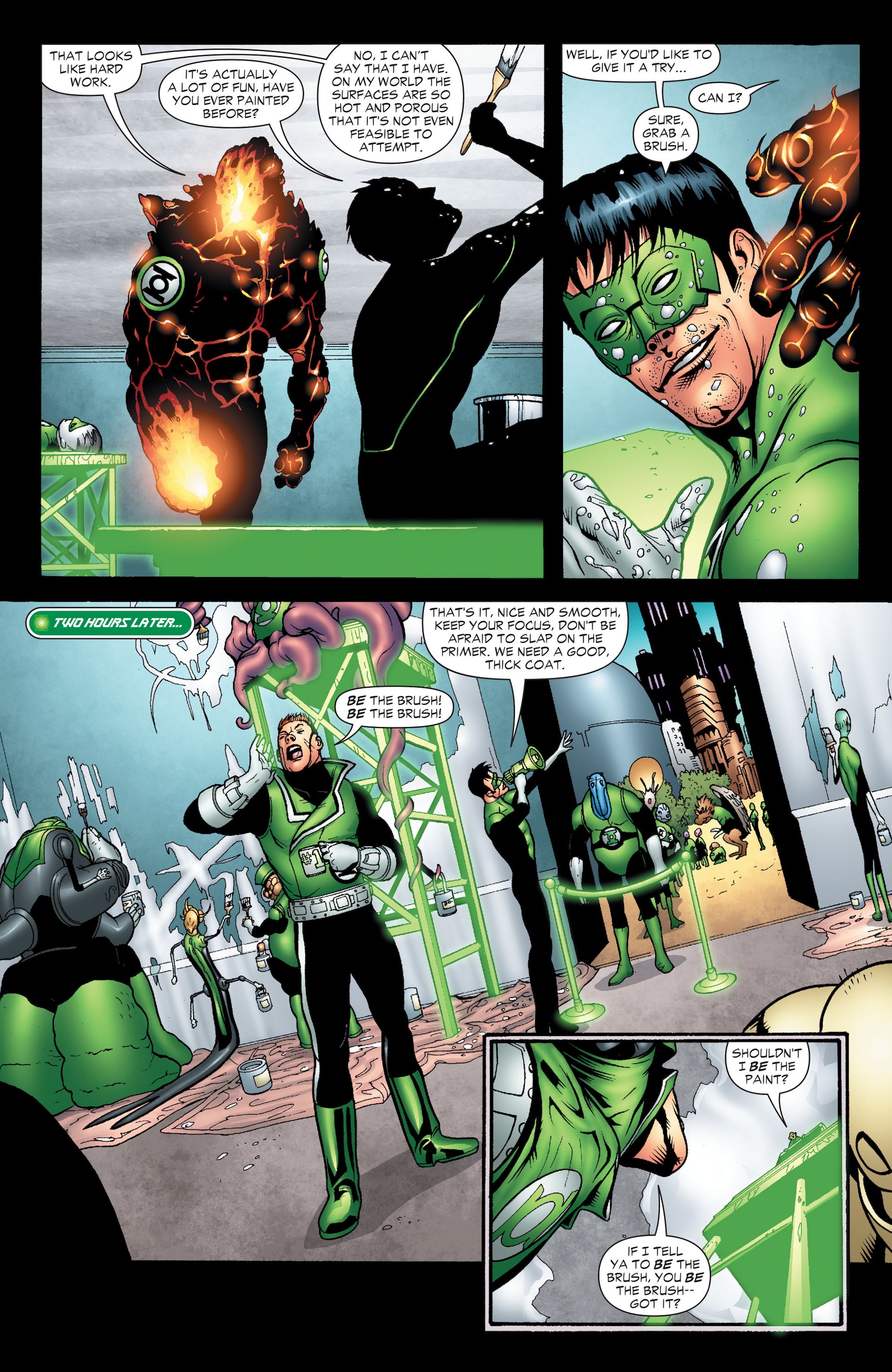 Read online Green Lantern Corps (2006) comic -  Issue #33 - 22