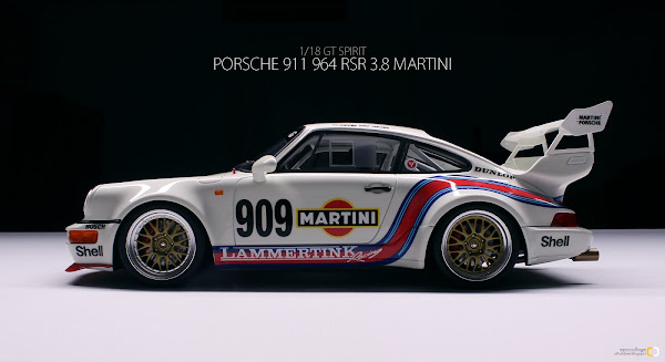 Porsche 911 964 RSR 3.8 Martini (GT Spirit 1/18) | DiecastXchange