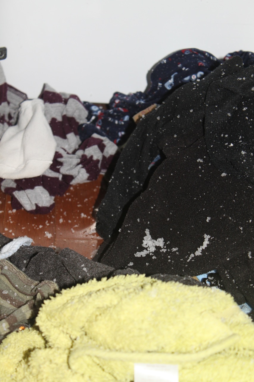 Confessions of a Mom. disposable diaper + washing machine does NOT