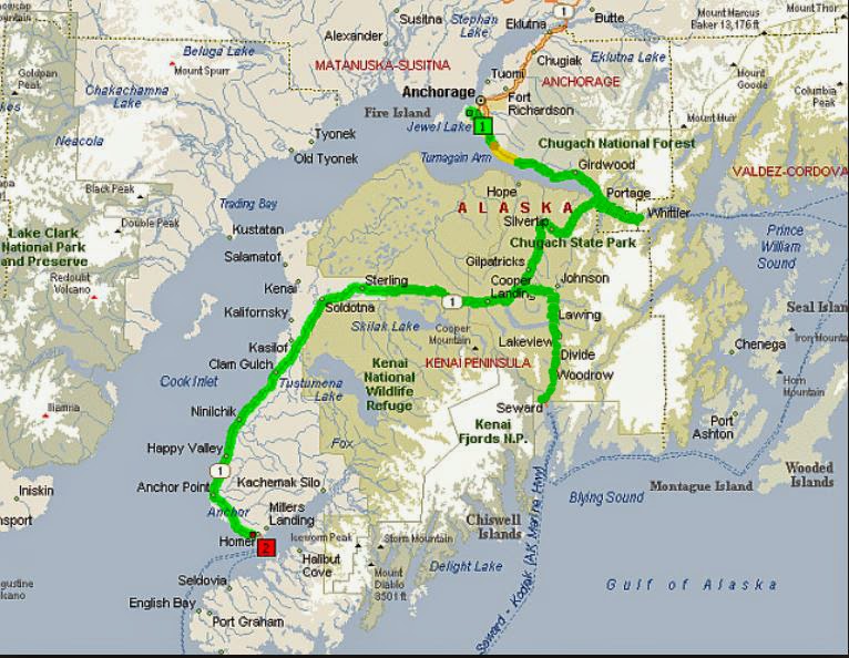 AK 2014 Alaska Mainland Whittier To Seward ak-2014-alaska-mainland-whittier-to-seward
