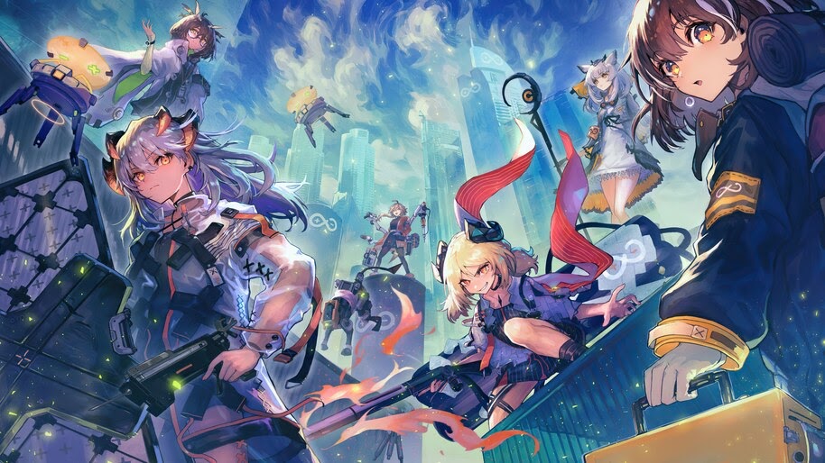 Anime, Girls, Arknights, Game, 4K, #6.1787