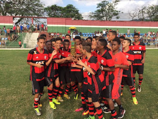Flamengo Campeão da Taça Rio do Campeonato Metropolitano Sub-13 de 2016