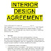 interior design agreement template sample letters for free