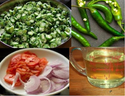 ingredients-of-bhindi-bhujia