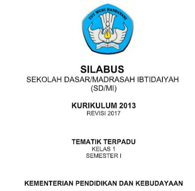 Download Silabus Sd Mi Kurikulum 2013 Revisi 2020 Tematik Terpadu Kelas 1 2 3 4 5 6 Tp 2020 2020 Sesuai Kemendikbud Untuk Tahun 2020 Blog Paperplane