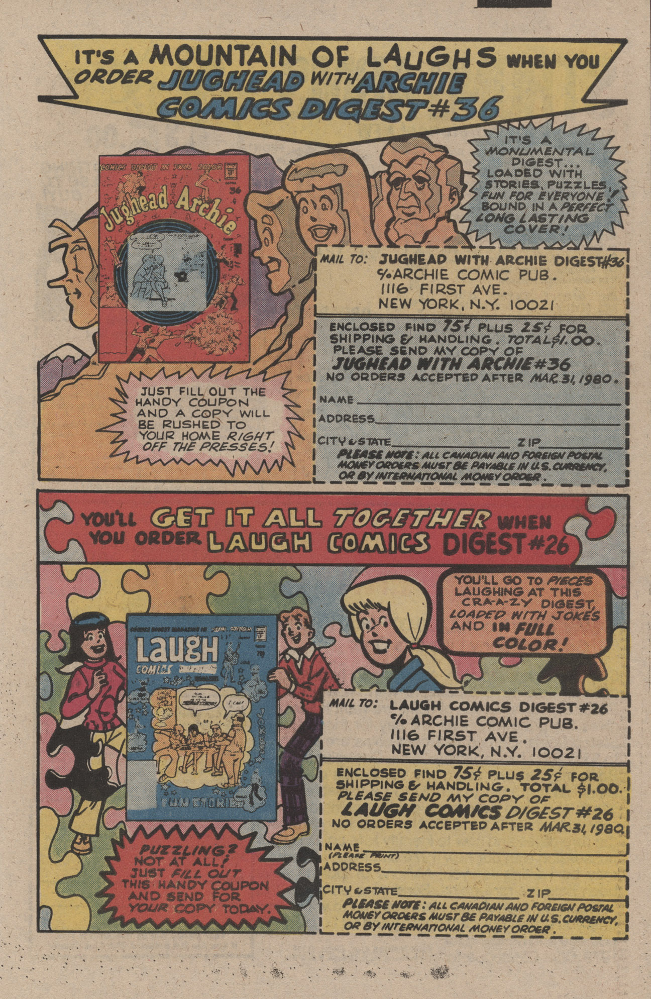 Read online Archie's Joke Book Magazine comic -  Issue #263 - 26