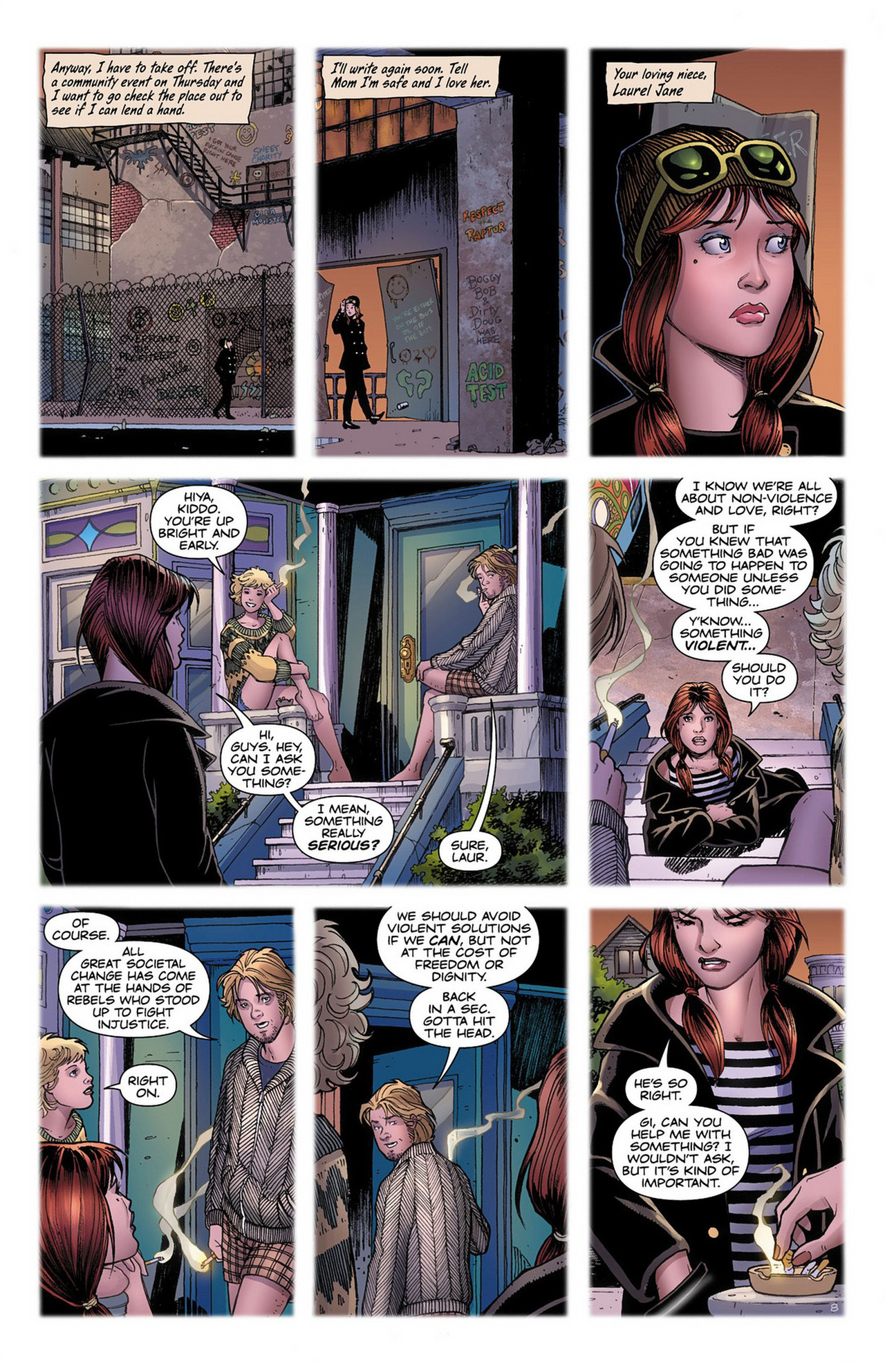 Read online Before Watchmen: Silk Spectre comic -  Issue #2 - 11