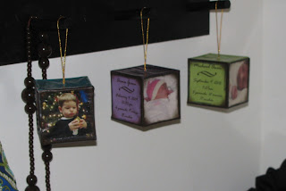 Homemade baby christmas ornaments