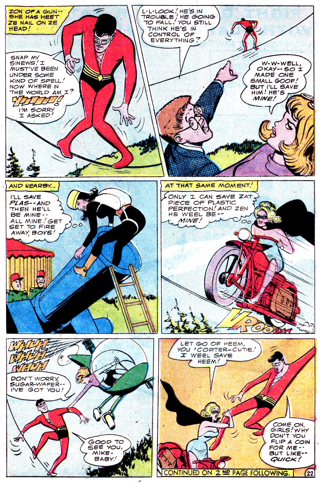 Read online Plastic Man (1966) comic -  Issue #4 - 24