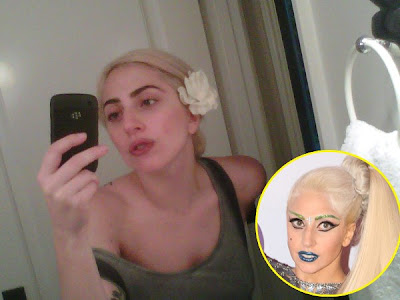 Celebrity Without Makeup: Lady Gaga Without Makeup Natural Look Photos