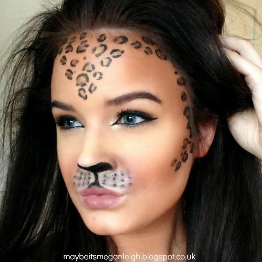 Halloween Makeup - Leopard - Maybe Its Megan Leigh