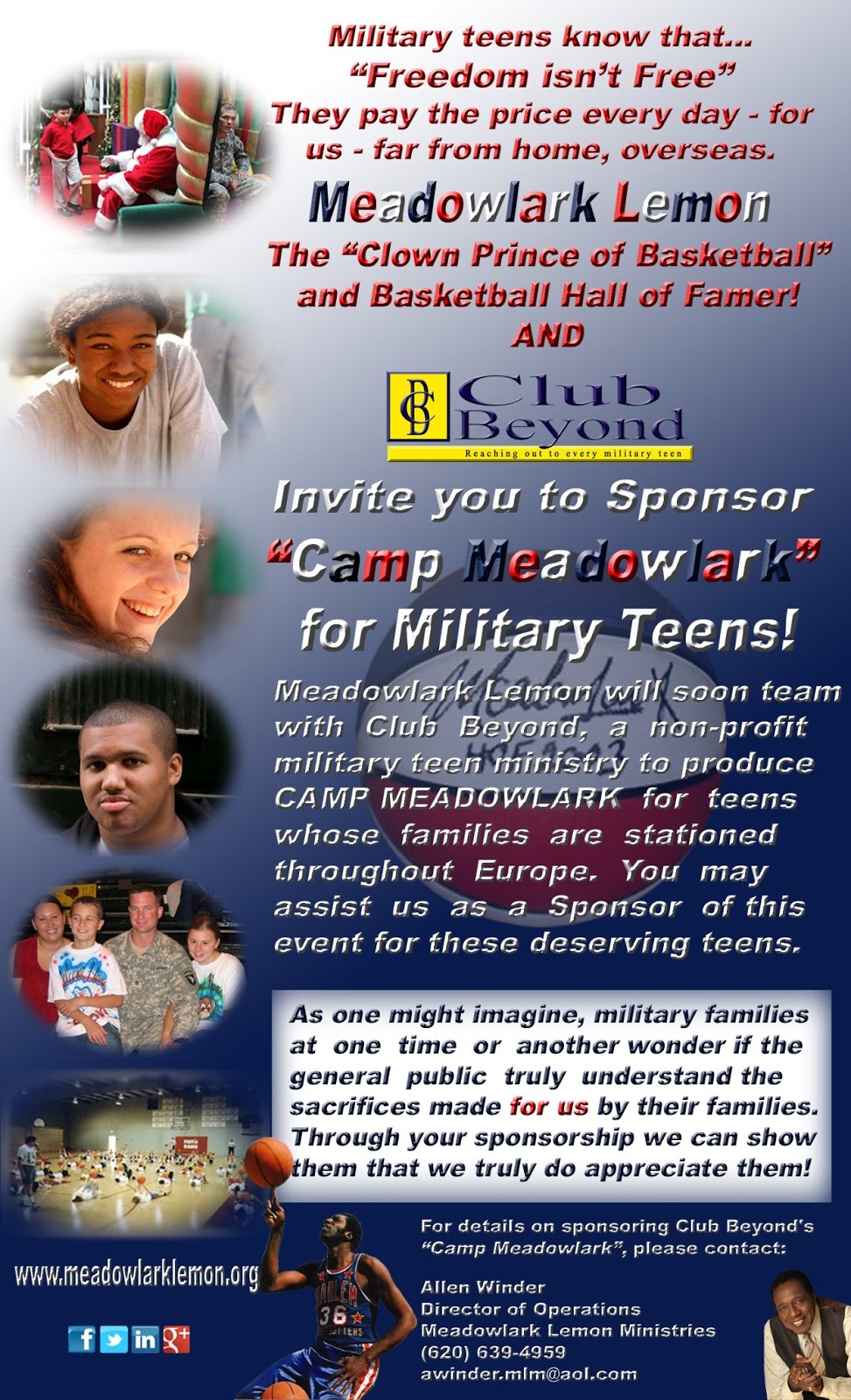 Remarkable Marketable Me Meadowlark Lemon Basketball Hall of Famer and