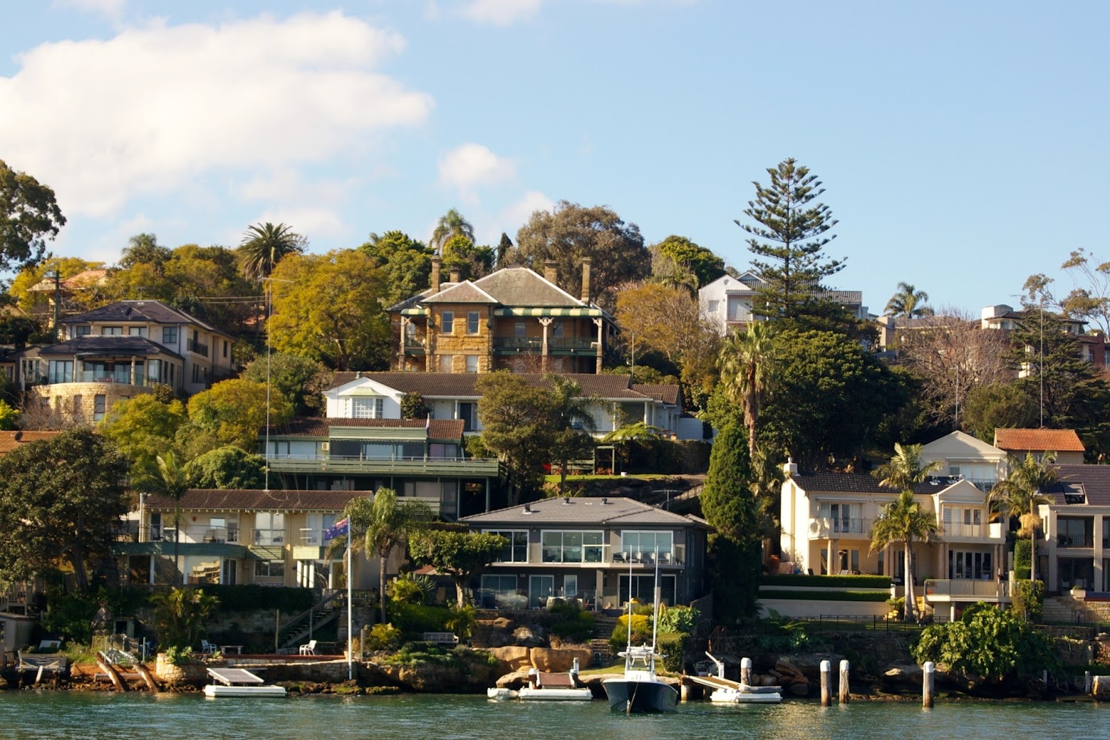 His and Her Hobbies His Steaming on Sydney Harbour