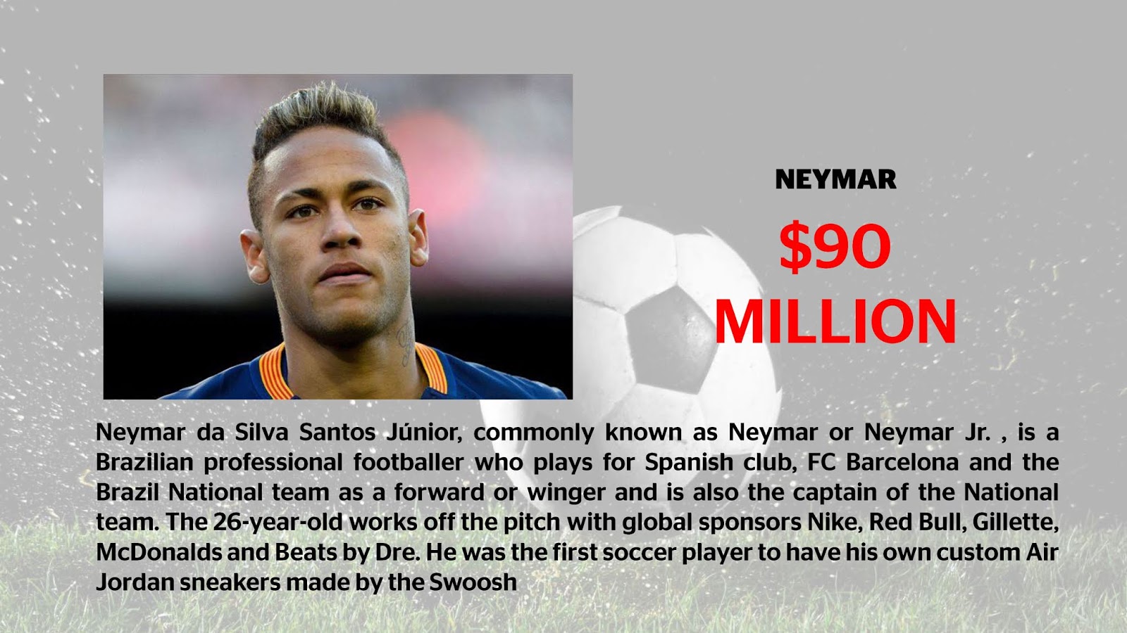 World's Top 5 Highest Paid Soccer Players AllTop5s Magazine Funny