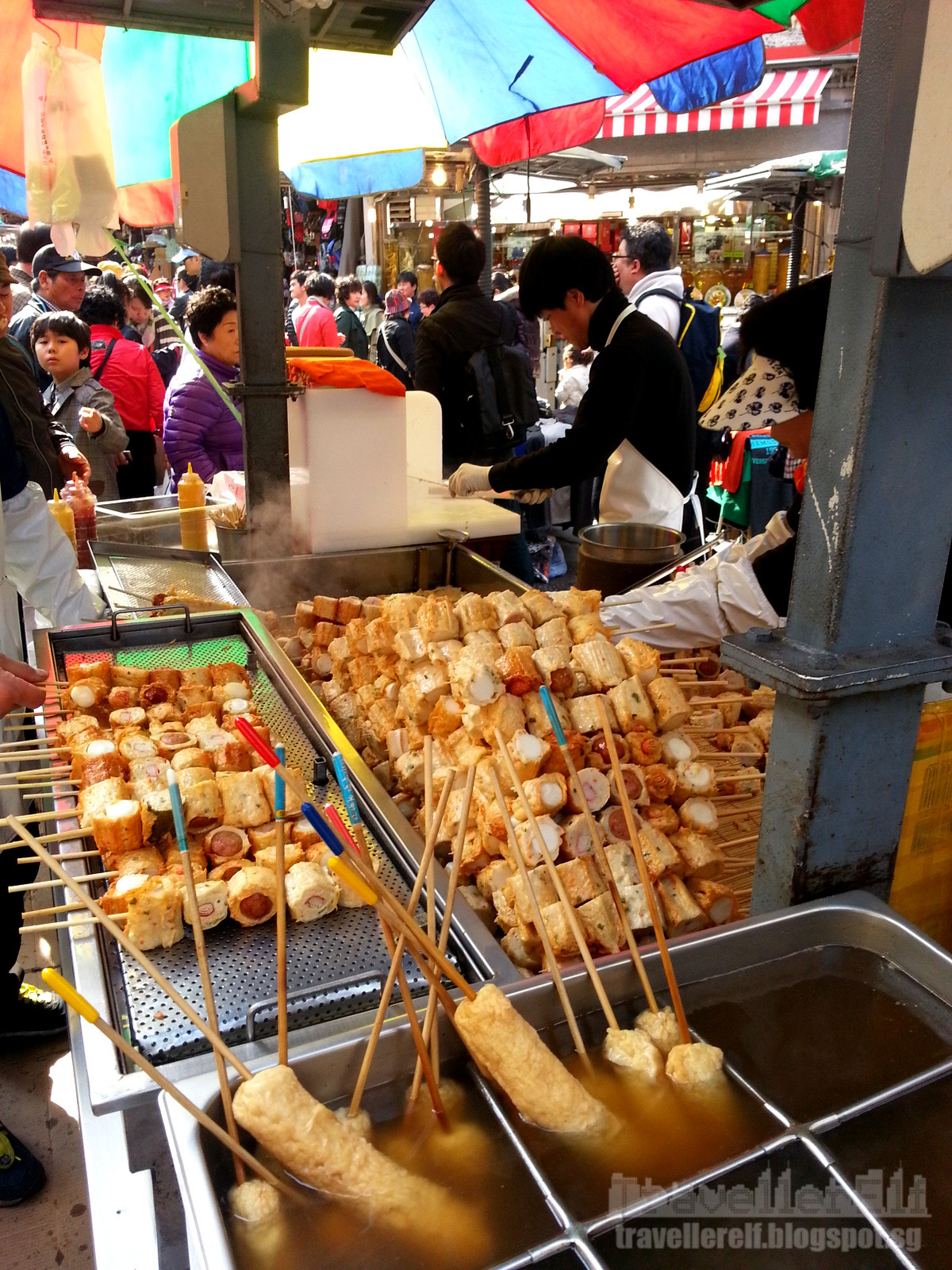 What to eat in Seoul ~ 5 Korean street food - Travellerelf
