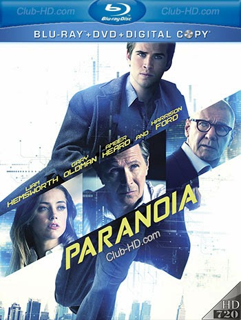 Paranoia (2013) 720p BDRip Audio Inglés [Subt. Esp] (Thriller. Drama)