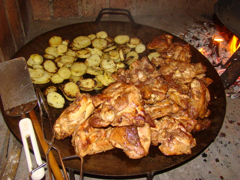 COCINA EN CASA: POLLO AL DISCO