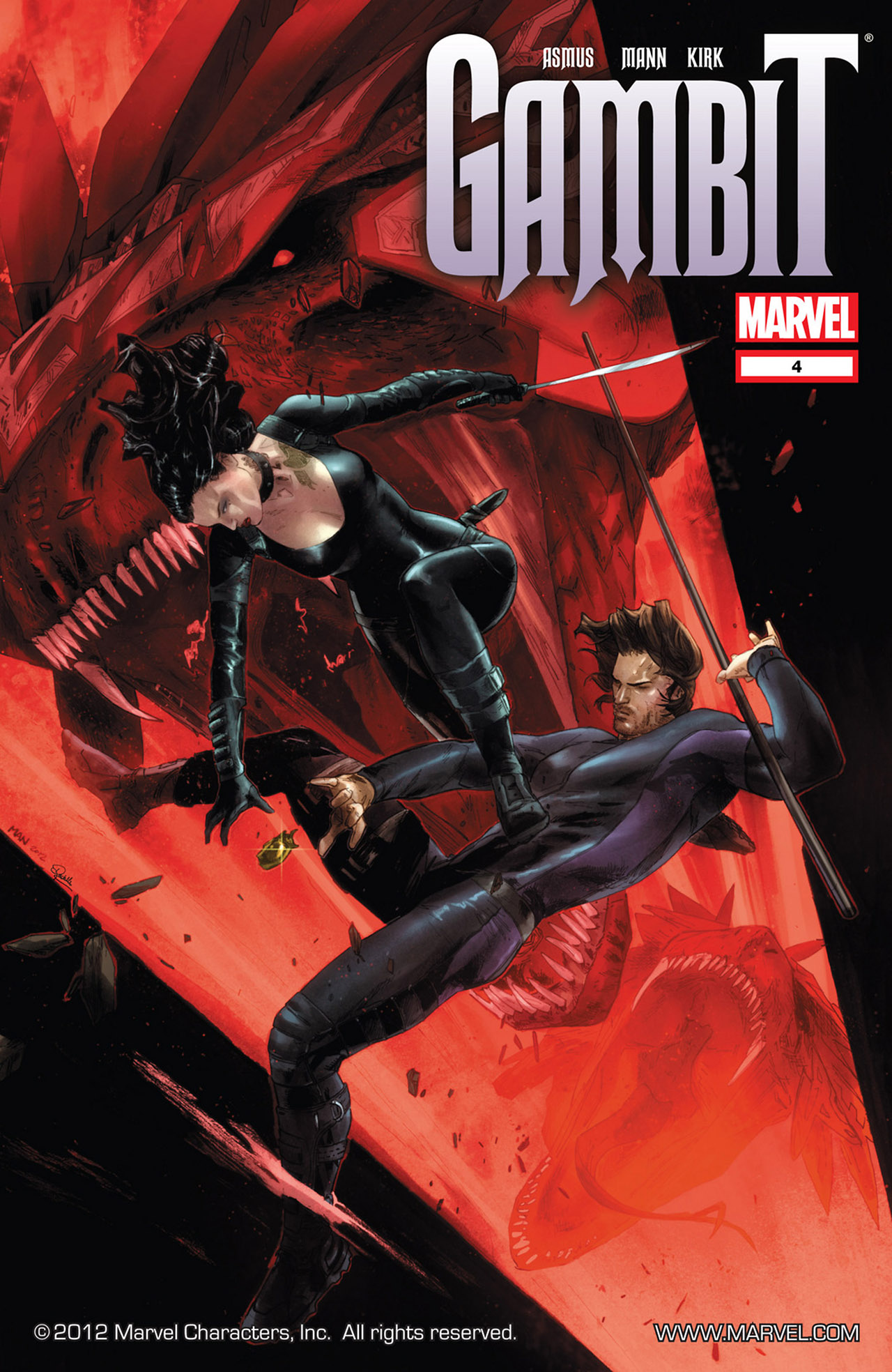 Read online Gambit (2012) comic -  Issue #4 - 1