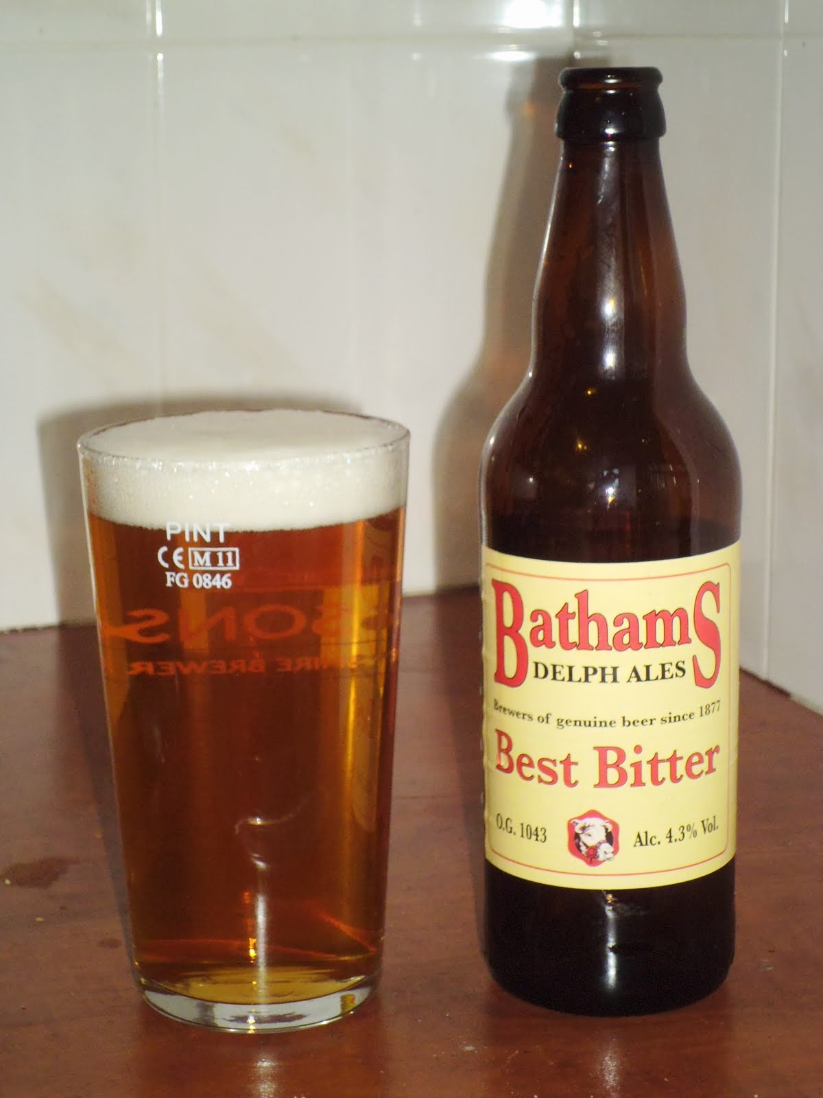 Beer Tasting 300 before you die Bathams Best Bitter