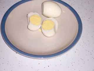 crumbly yolk