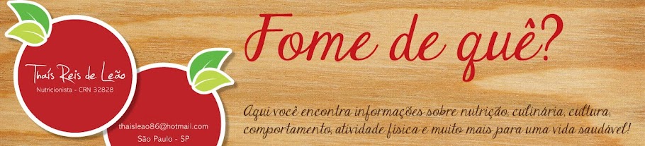 Fome de quê?