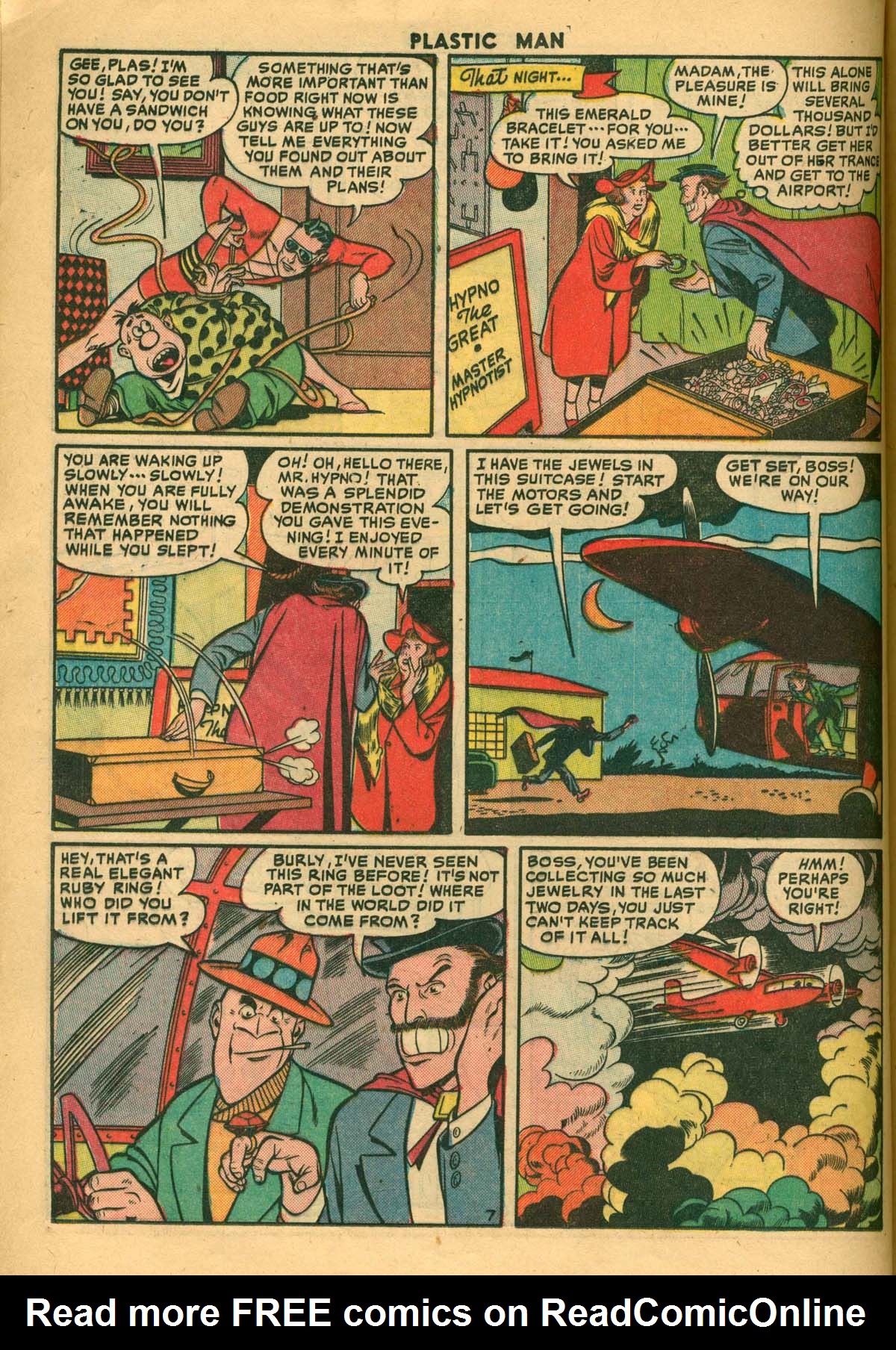 Read online Plastic Man (1943) comic -  Issue #27 - 32