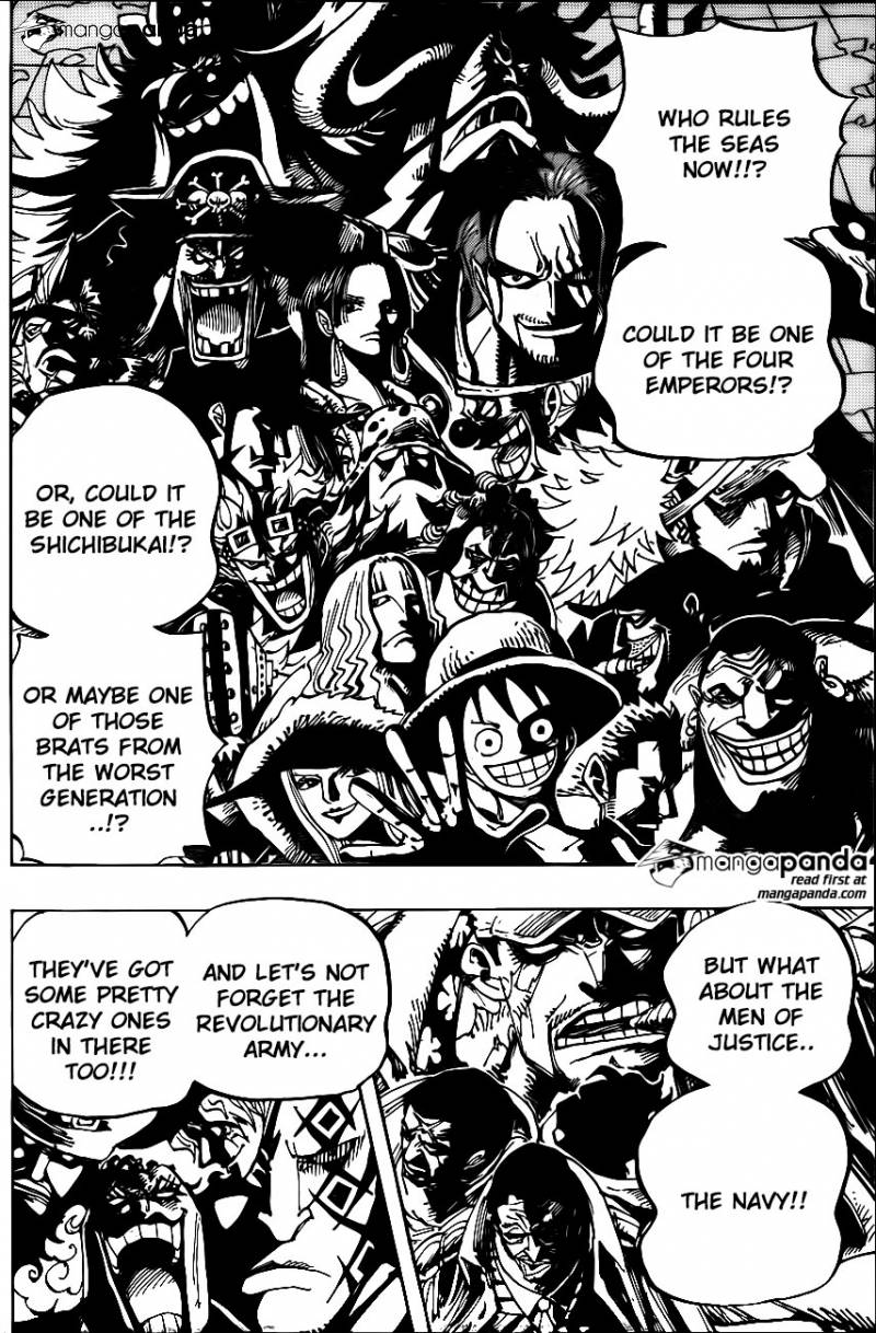 One Piece Ch 801: Opening Declaration