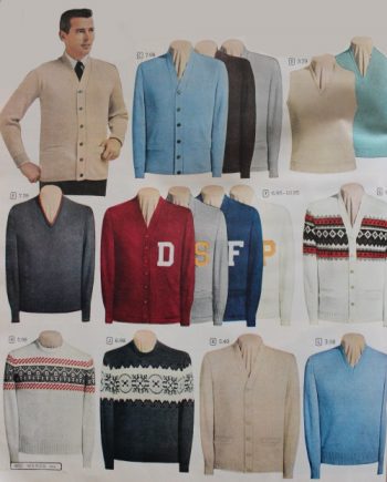 1950's men's casual sweater look