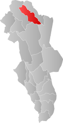 Locatie Gemeente Tolga in Hedmark