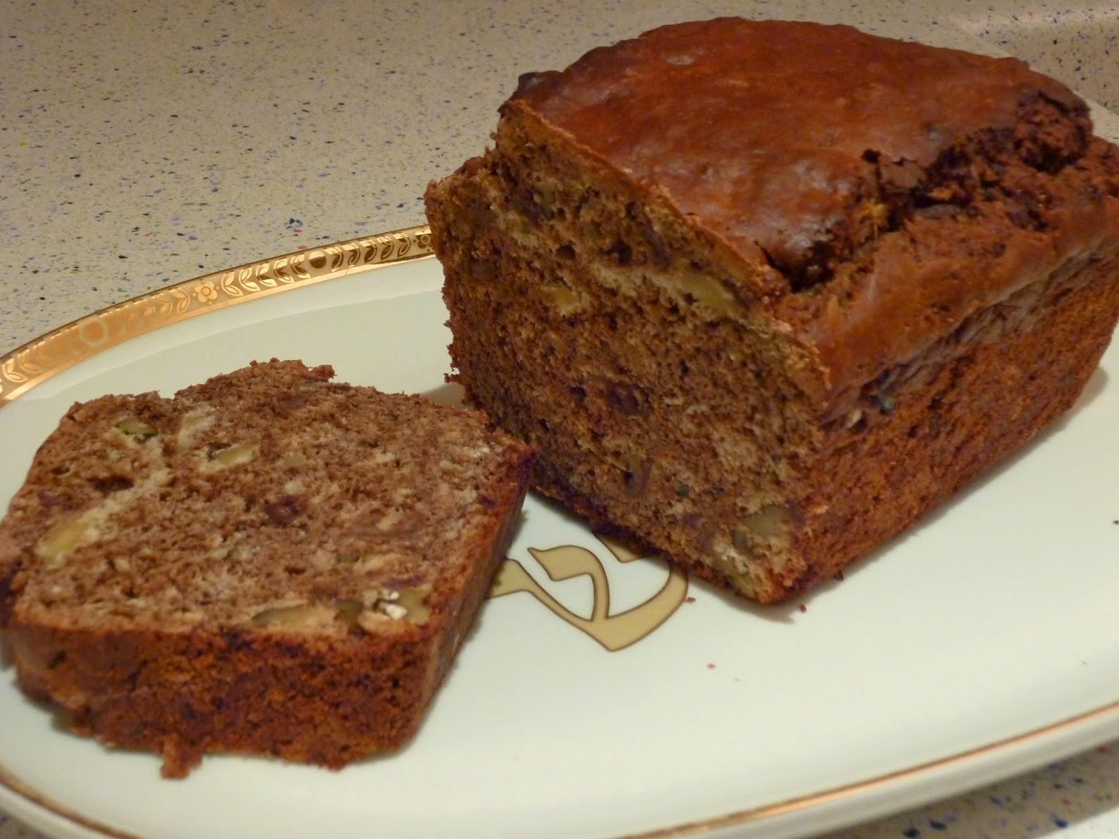 The Yellow Apron Chocolate Date Nut Loaf