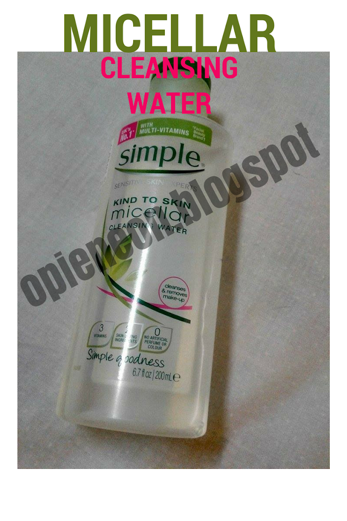 SIMPLE MICELLAR CLEANSING WATER [ REVIEW PRODUCT ]