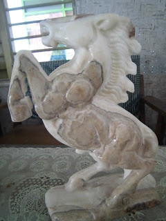 Patung Kuda  Marmer dan Onix