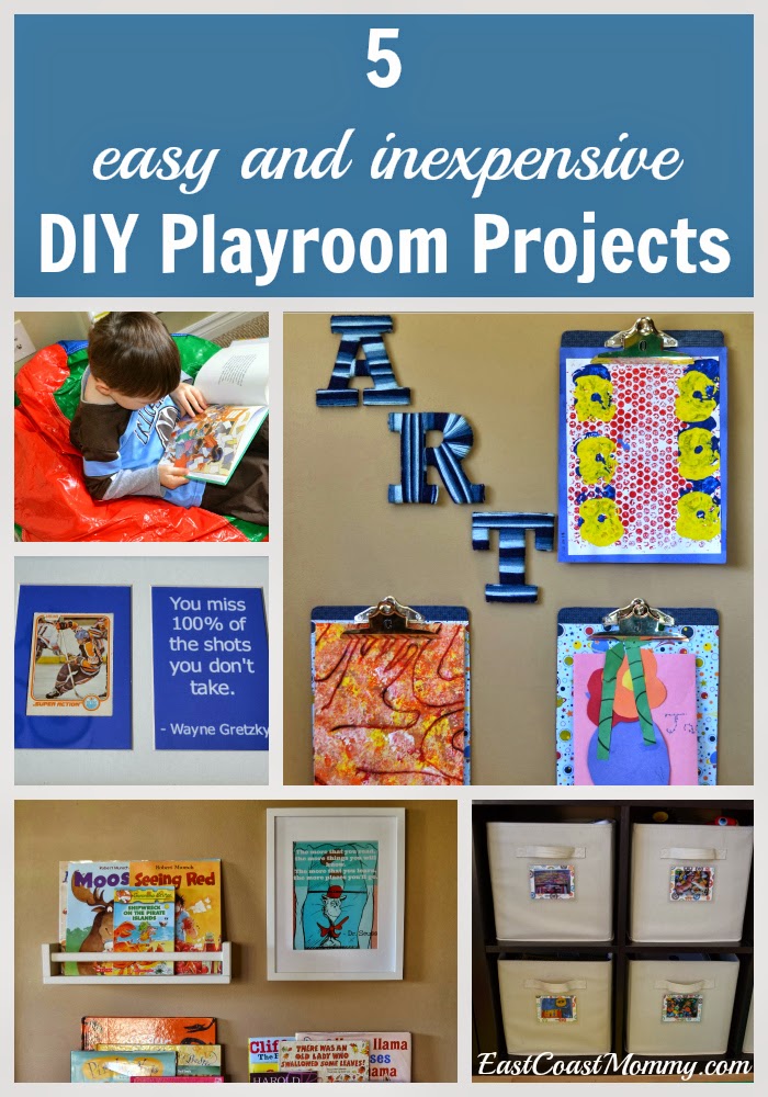 East Coast Mommy: 5 DIY Playroom Projects