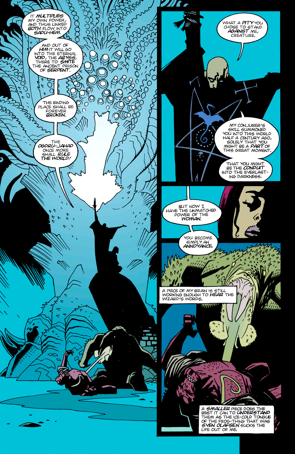 Read online Hellboy: Seed of Destruction comic -  Issue #4 - 4