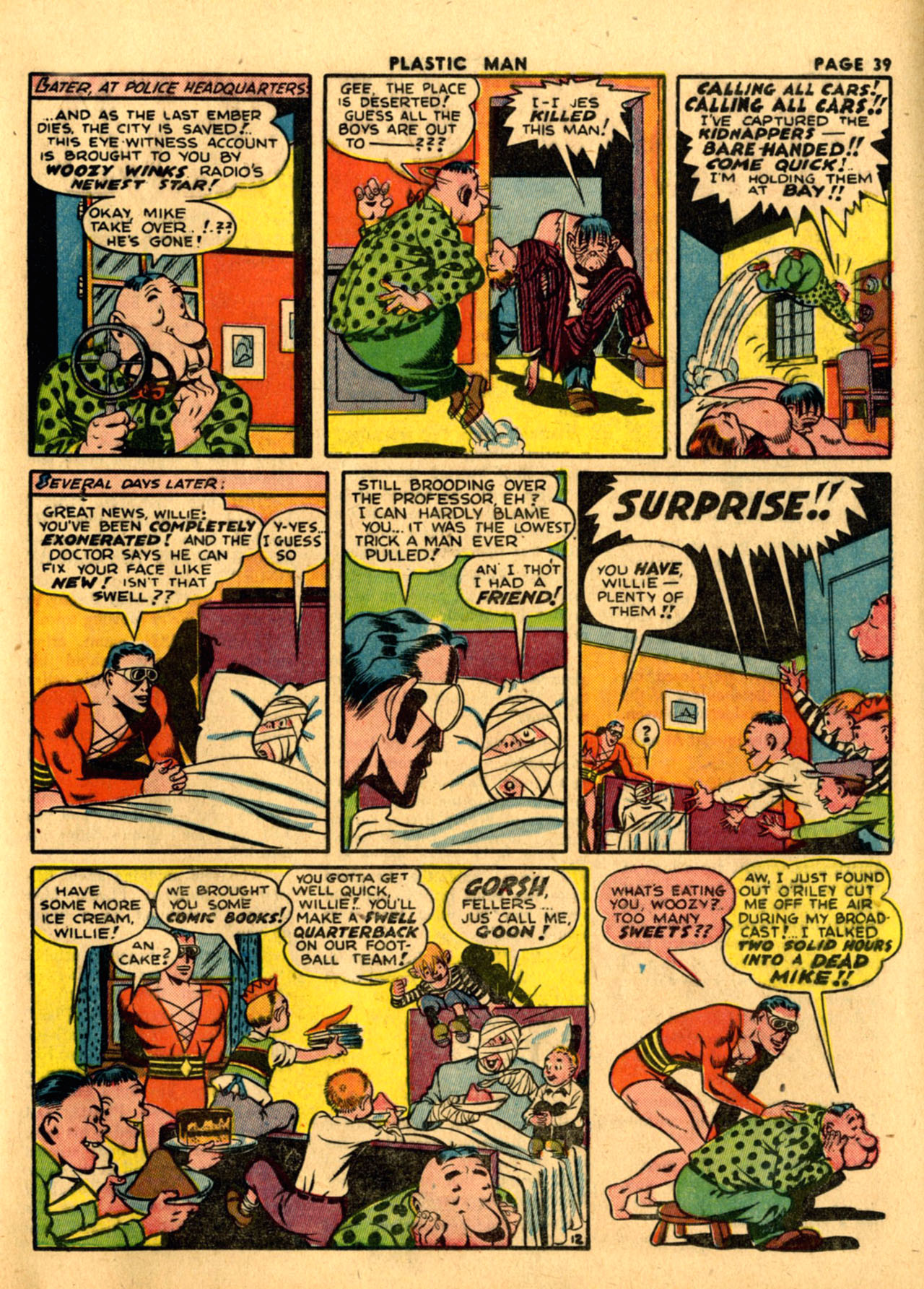 Read online Plastic Man (1943) comic -  Issue #1 - 41