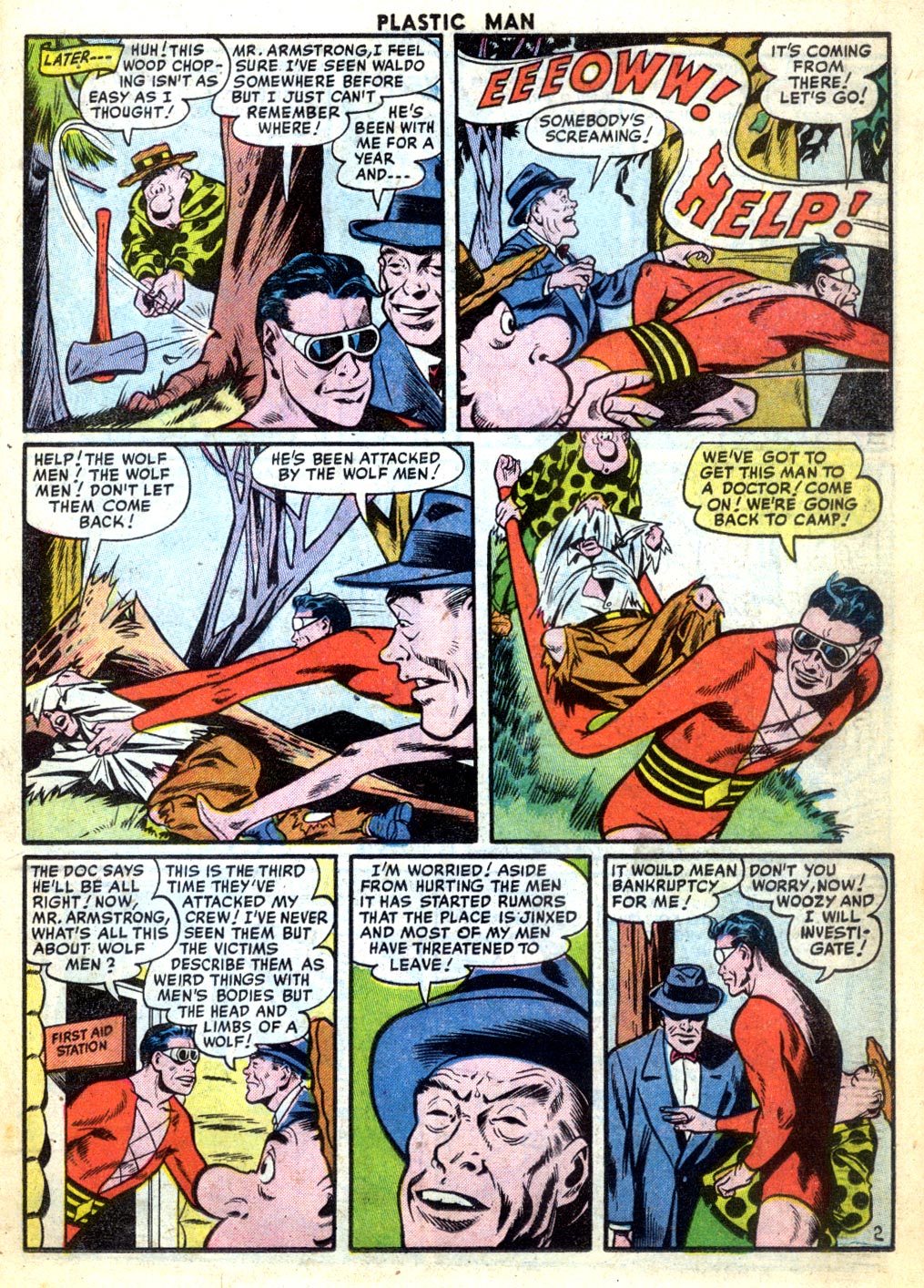 Read online Plastic Man (1943) comic -  Issue #54 - 19
