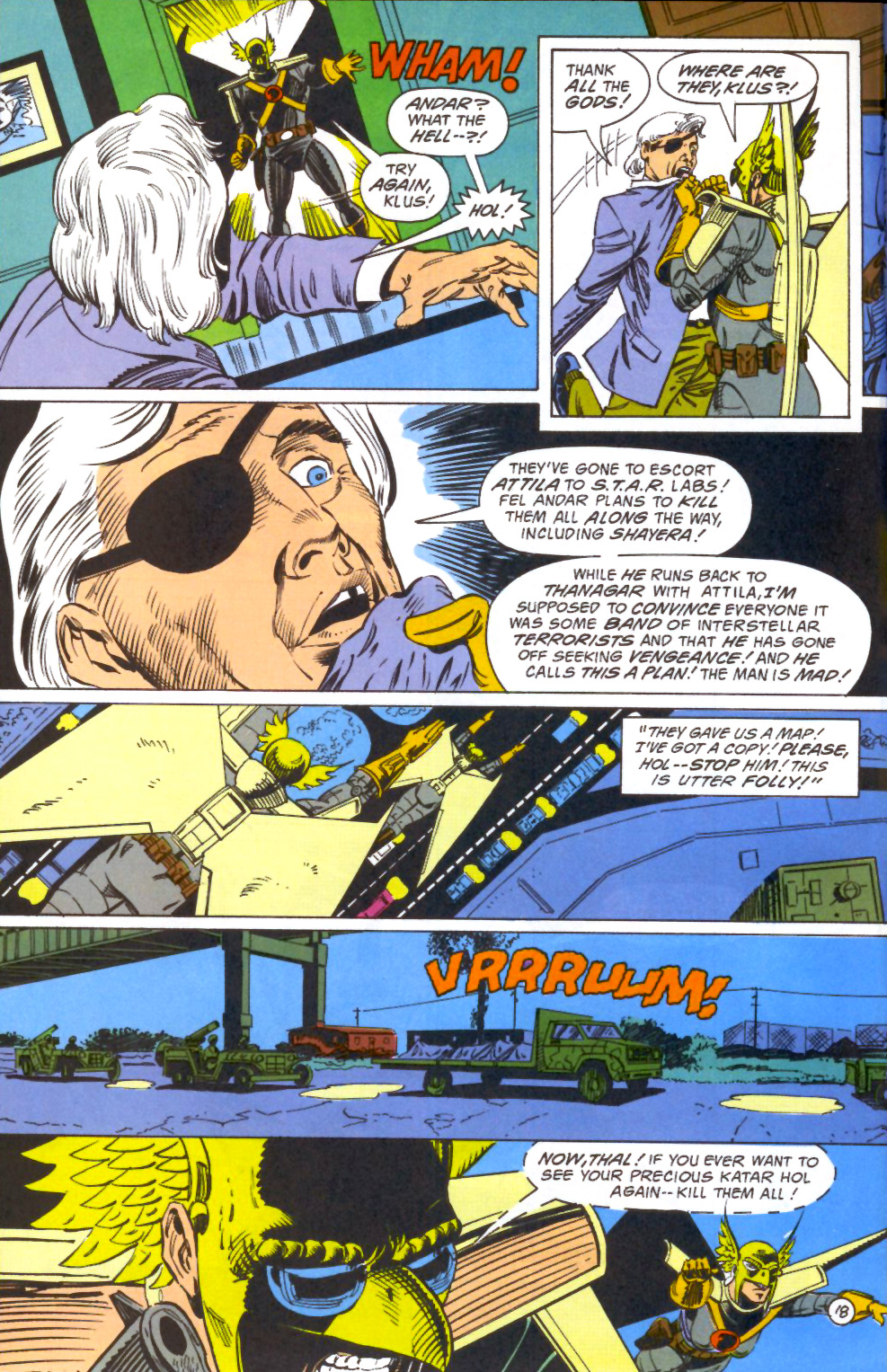 Read online Hawkworld (1990) comic -  Issue #25 - 19