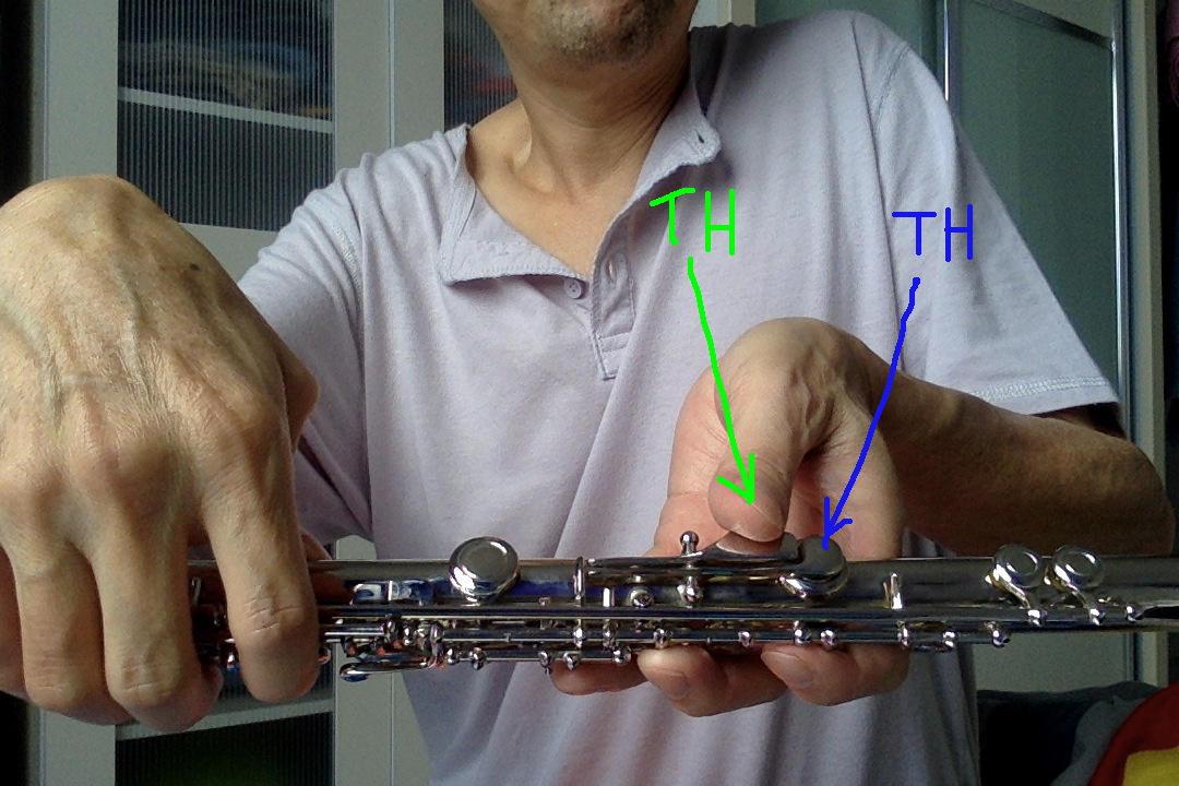 Learning the flute 8. Flute Home Keys and First Notes B, A, G