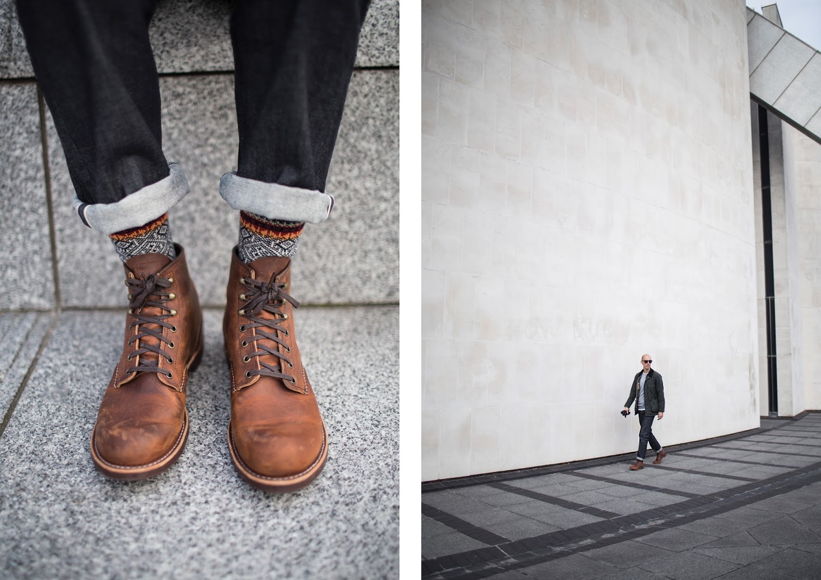 Buckets & Spades Men's Fashion, Design and Blog: Outfit | Red Wing Boots + Becoming More Open as a Blogger