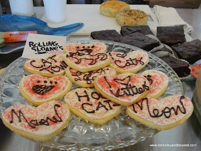 sugar cookies at Cat Town Cafe in Oakland, California
