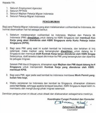 Banyak Tki Usai Cuti Gagal Terbang Gara Gara Aturan Baru Ini