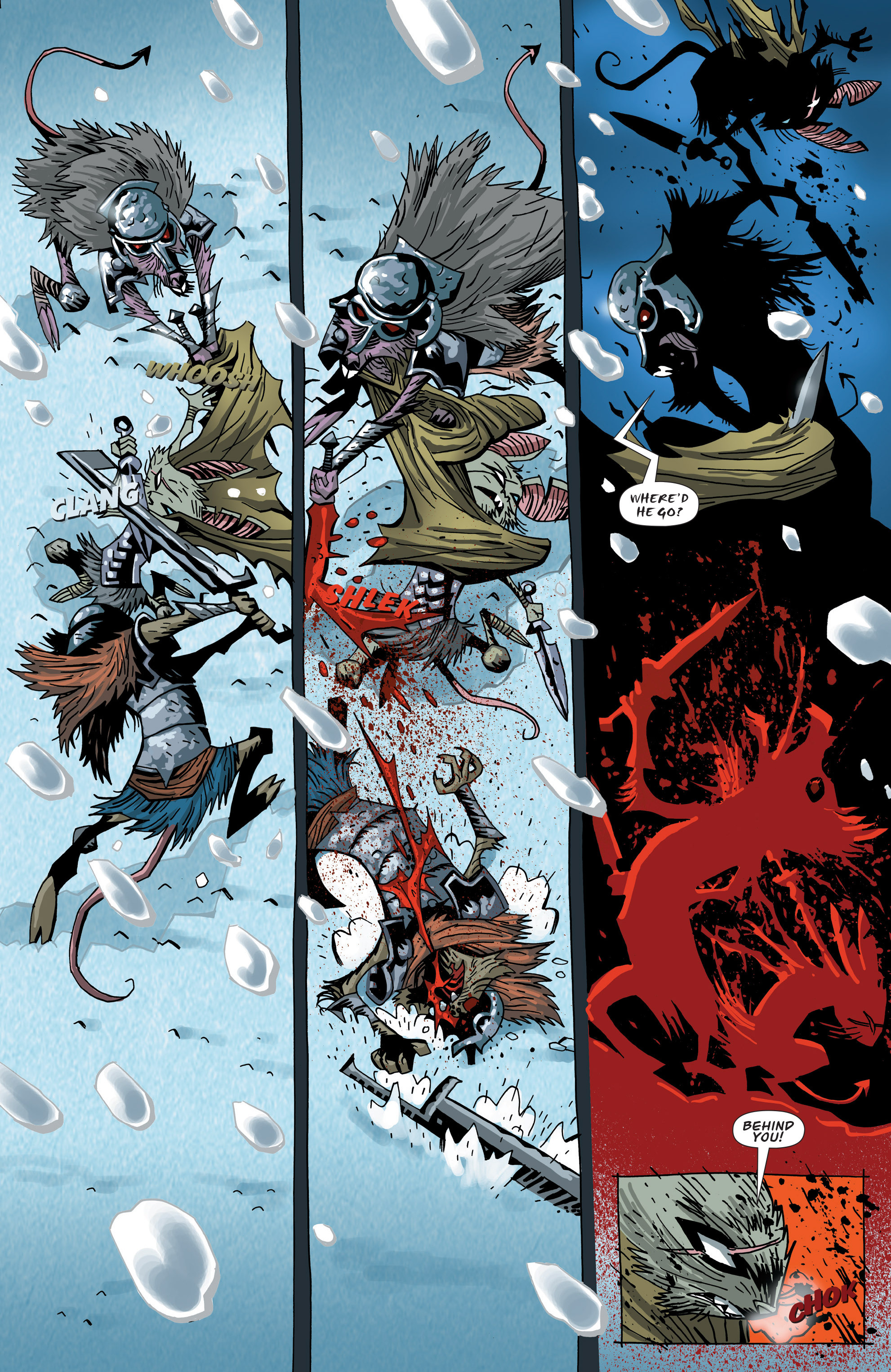 The Mice Templar Volume 3: A Midwinter Night's Dream issue TPB - Page 185