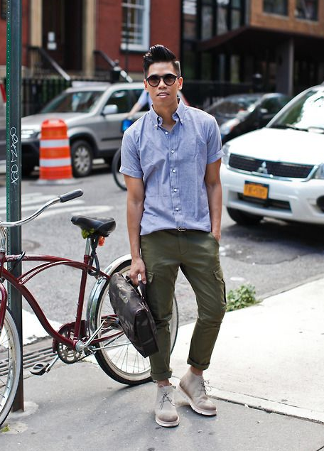 Inspired Xpression: Guy's Celebrity Style: The Cuffed Pant