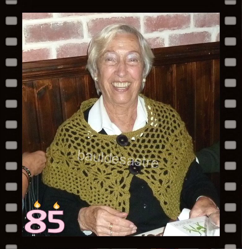 chal de ganchillo Baúl Desastre