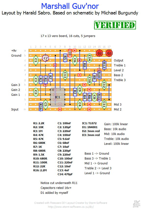StompBoXed The Guitar Pedal Builders Repository Marshall Gov'nor