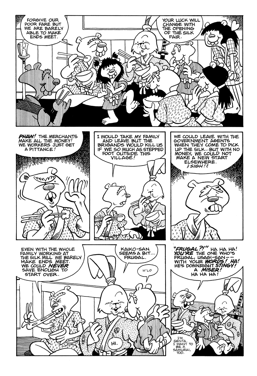 Read online Usagi Yojimbo (1987) comic -  Issue #5 - 10
