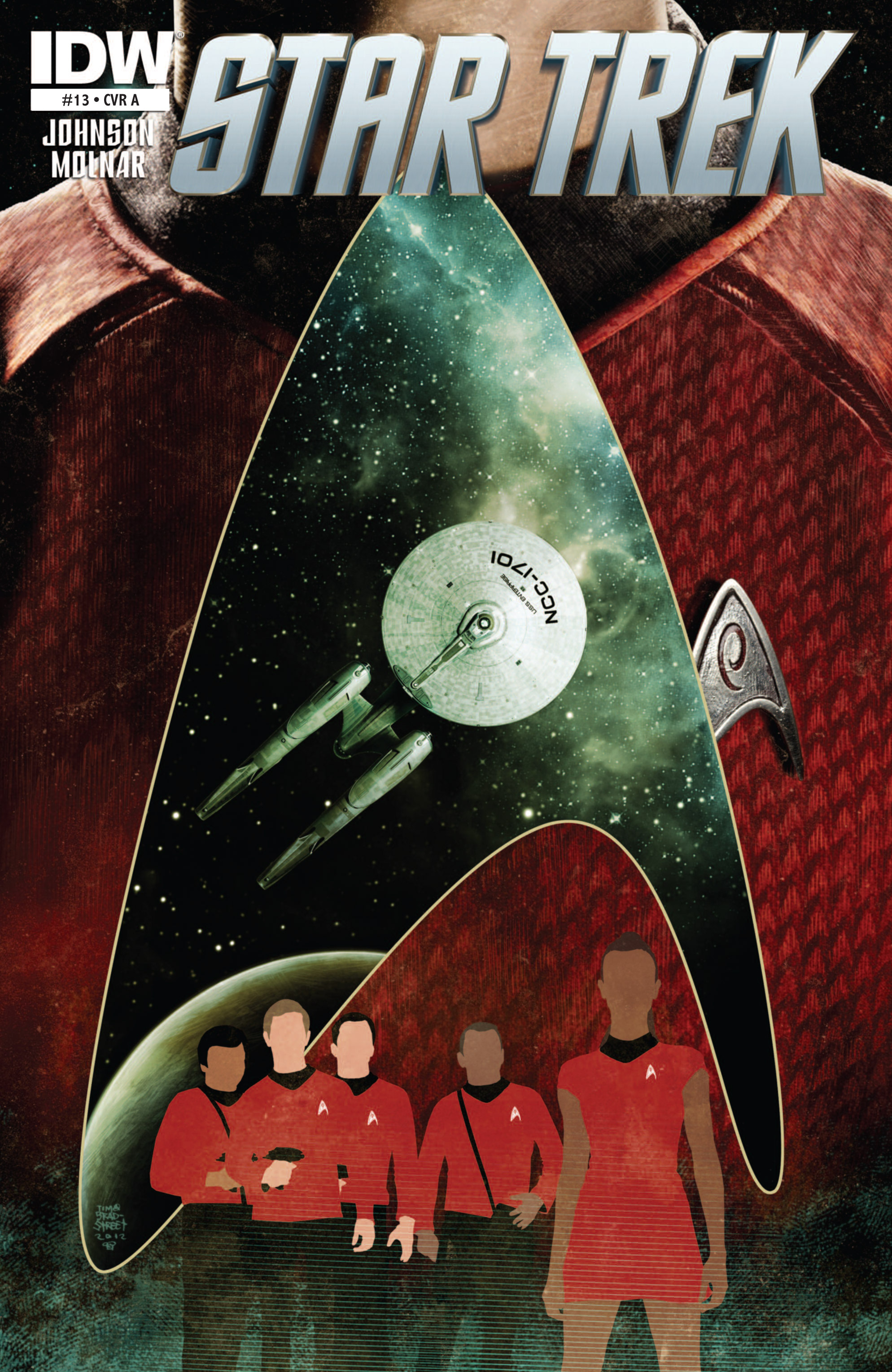 Read online Star Trek (2011) comic -  Issue #13 - 1